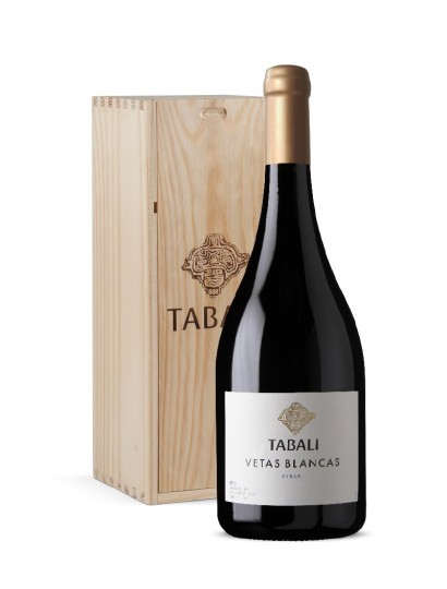 Magnum 1.5 ltr Vetas Blancas Syrah con Caja